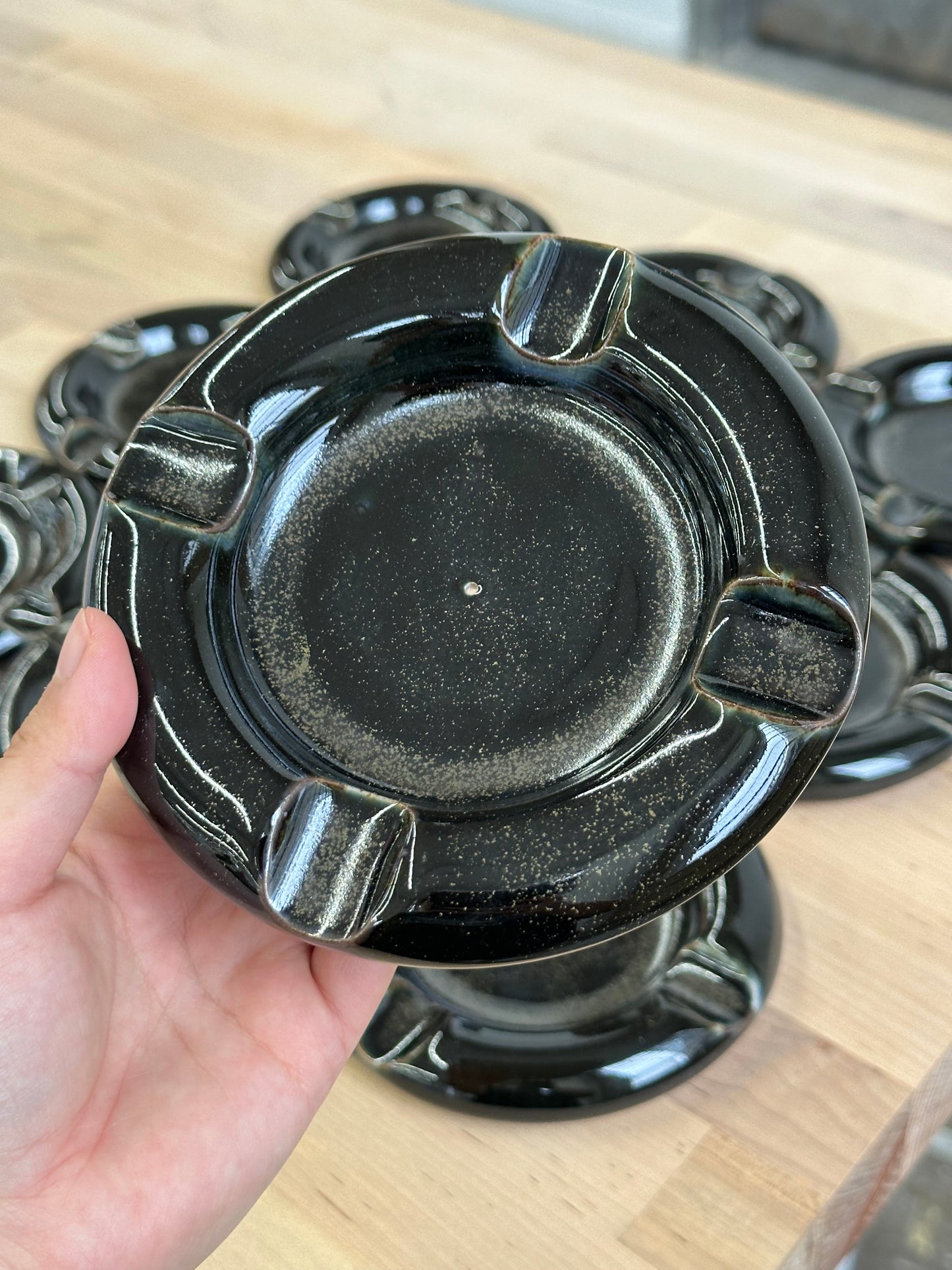 bubble incense ashtray