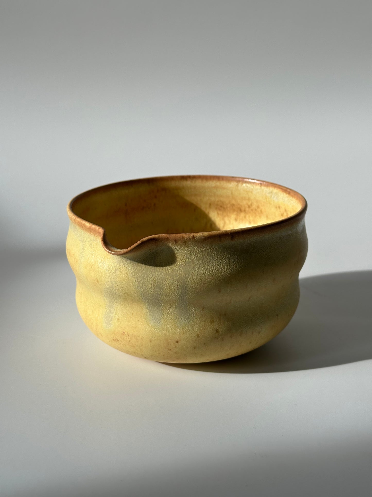 wavy matcha bowl