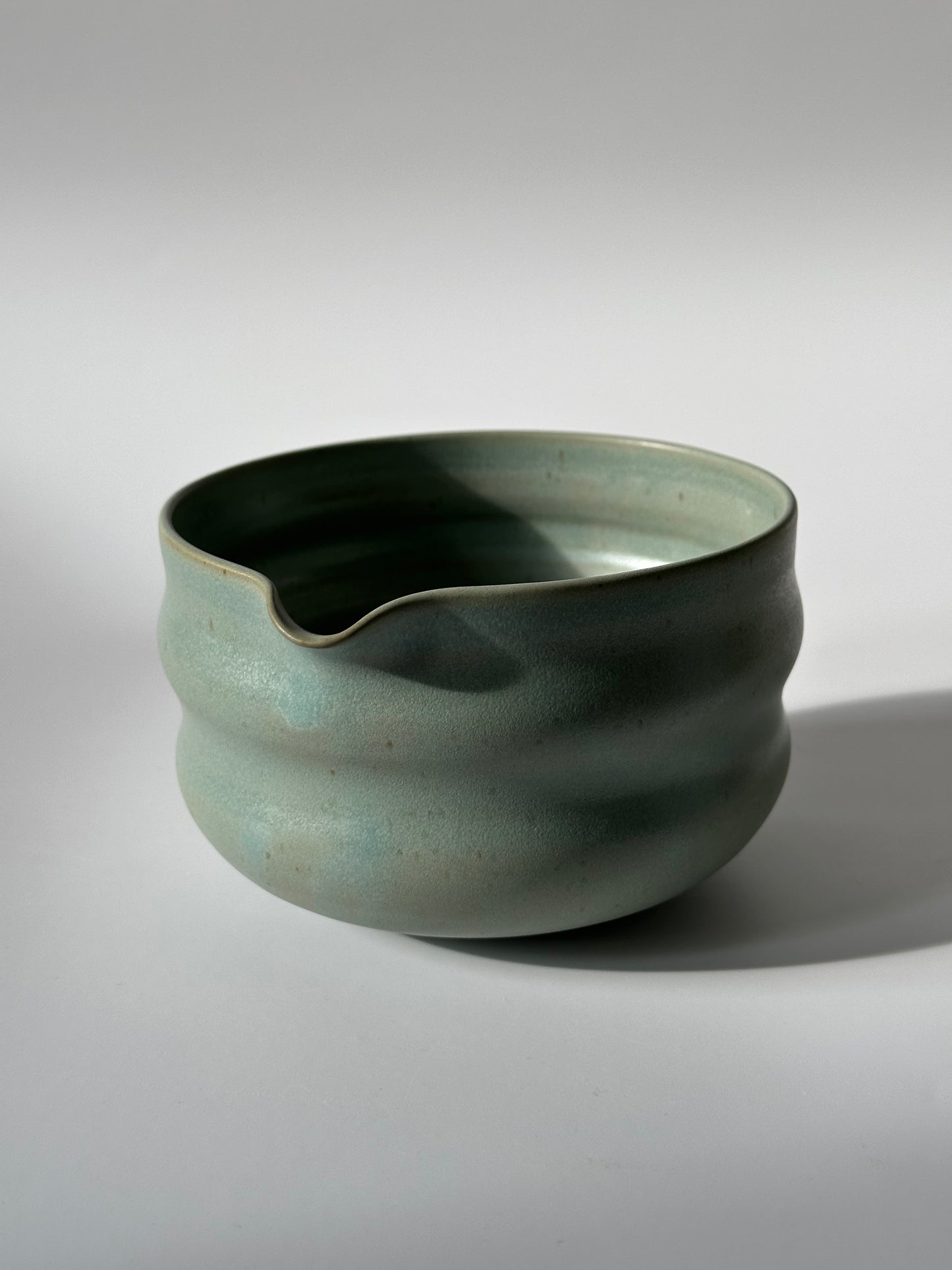 wavy matcha bowl