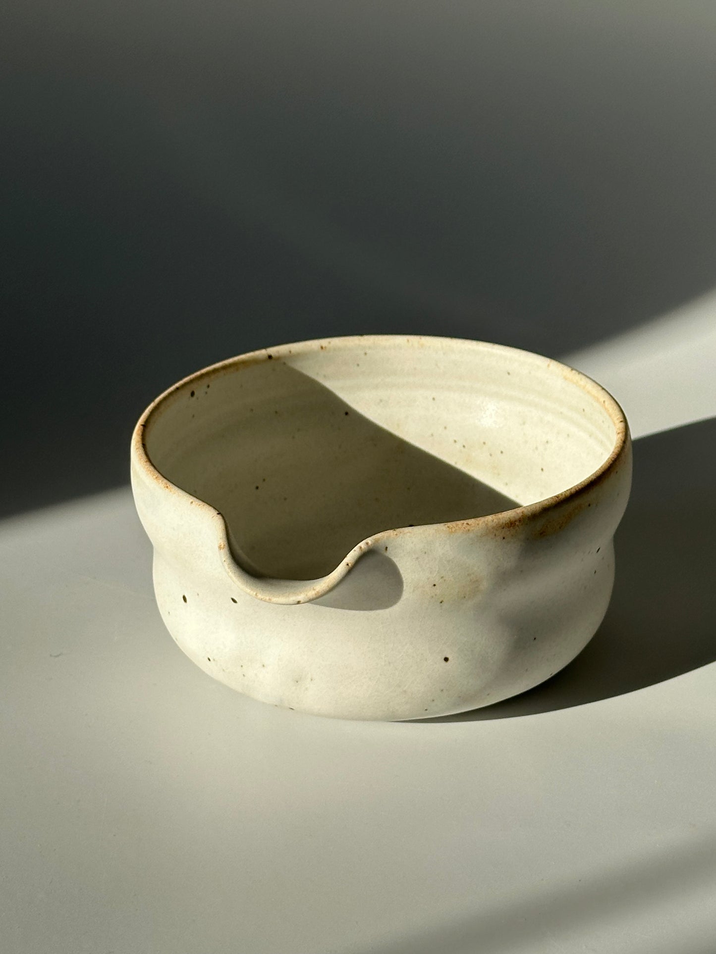 wavy matcha bowl