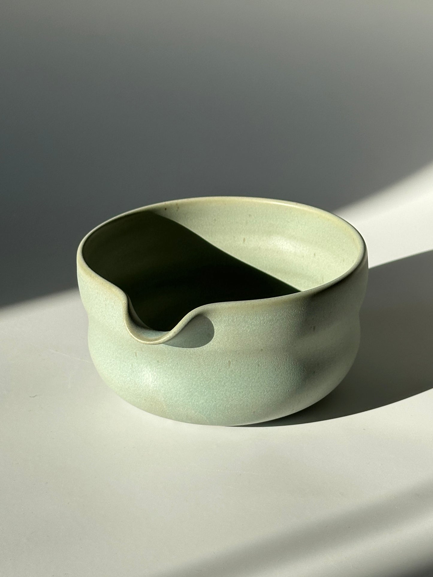 wavy matcha bowl