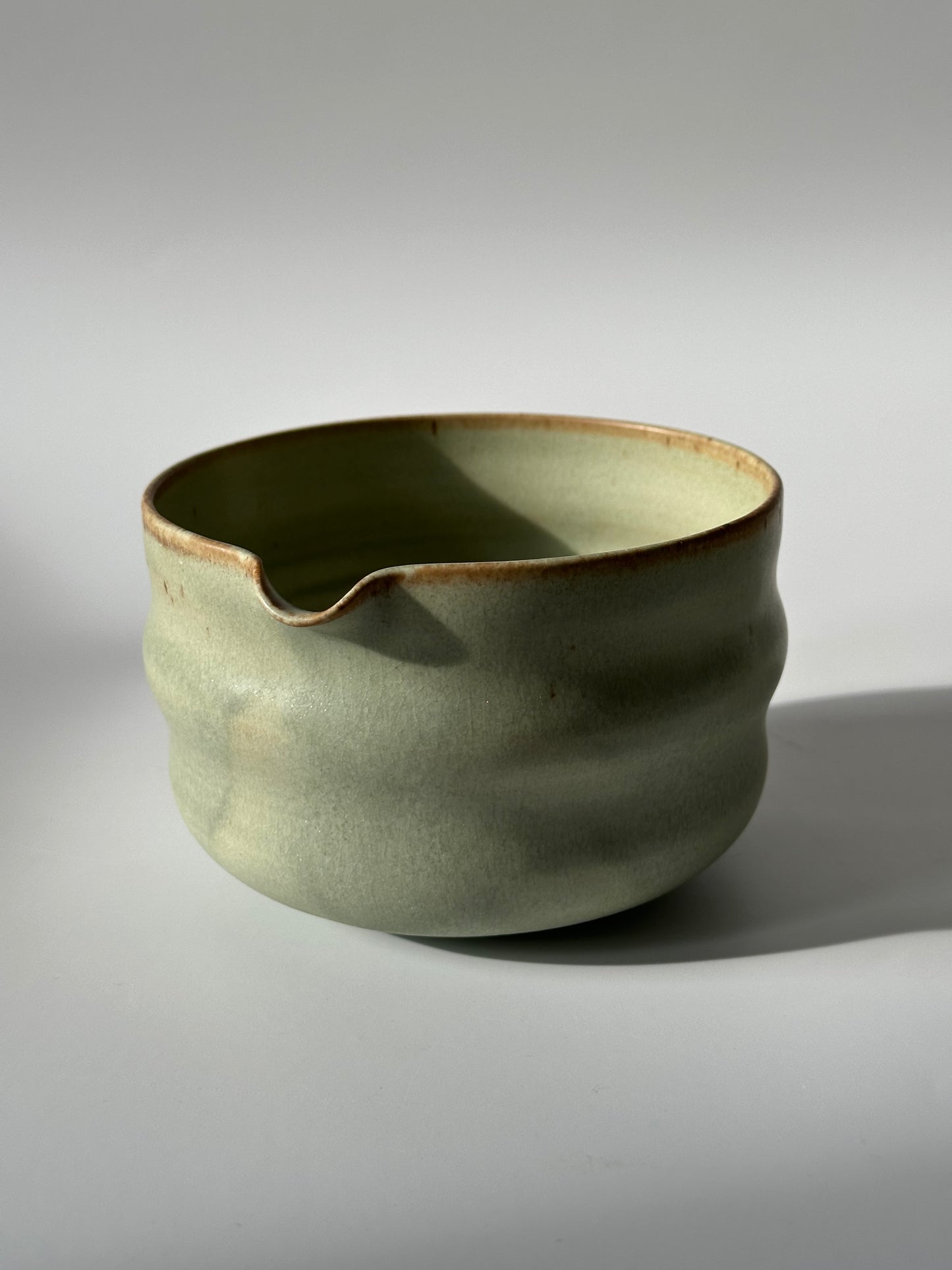 wavy matcha bowl