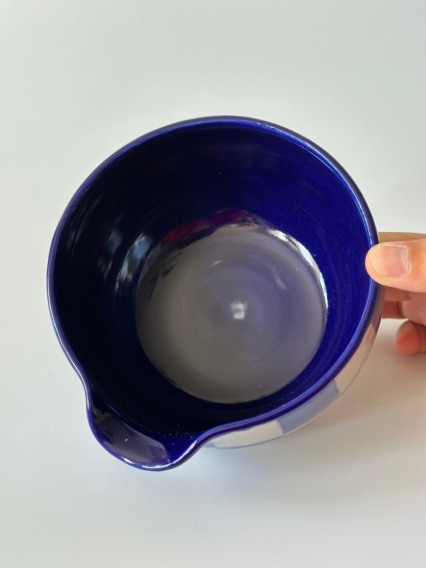 checkered matcha bowl (seconds)