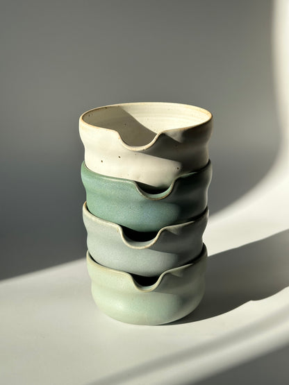 wavy matcha bowl