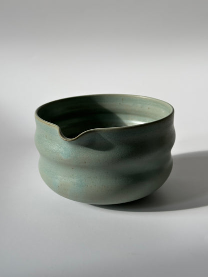 wavy matcha bowl
