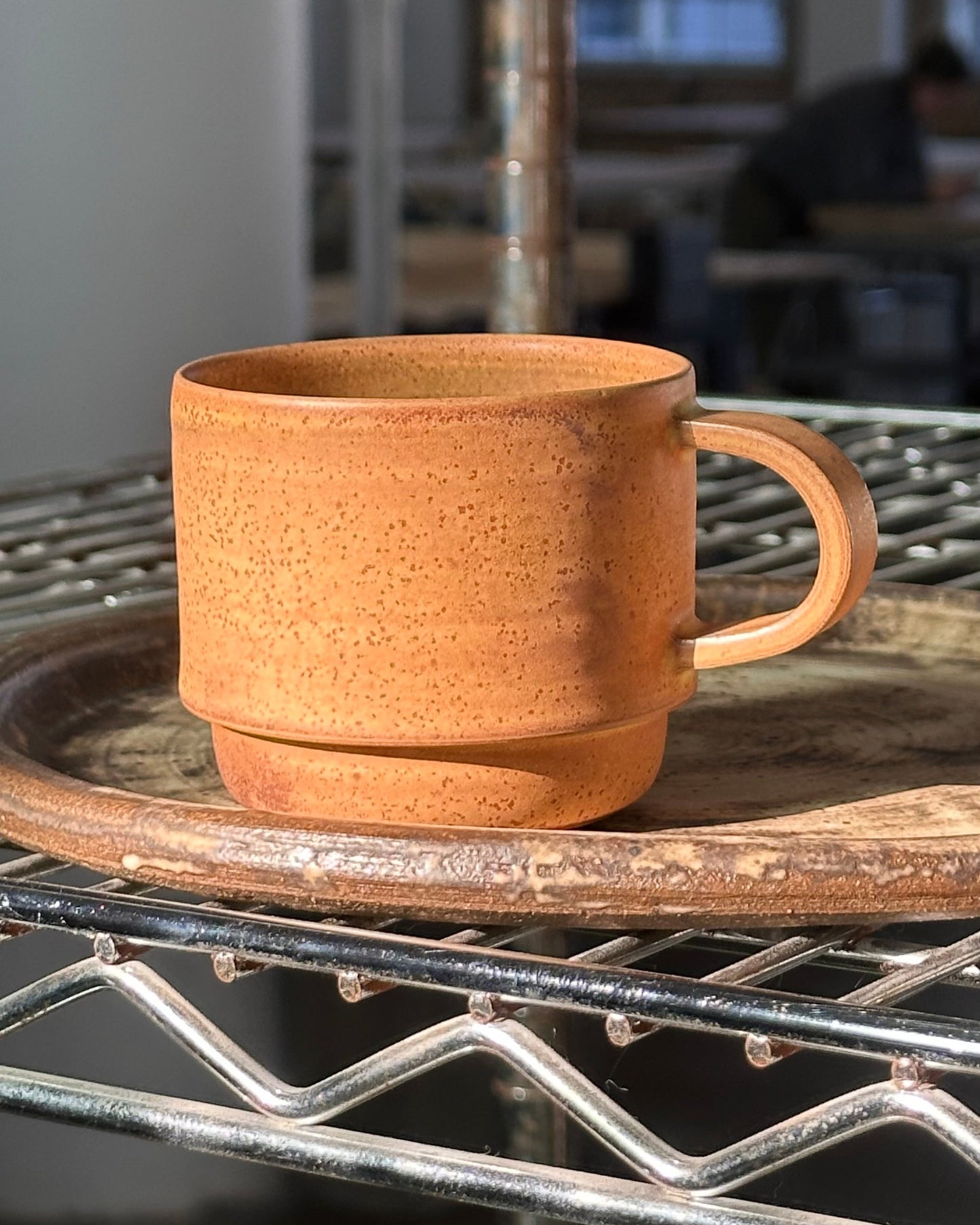 espresso cup with handle