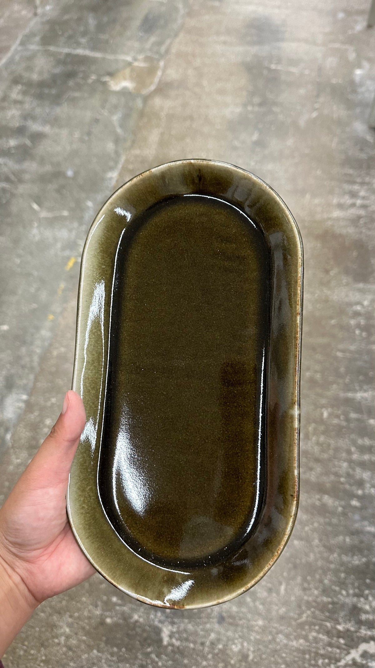 tray / large oval