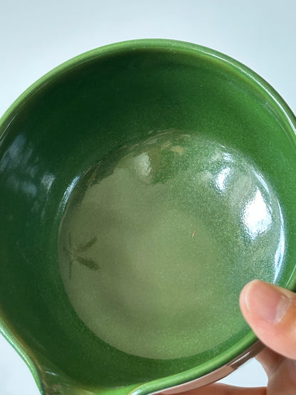 checkered matcha bowl (seconds)