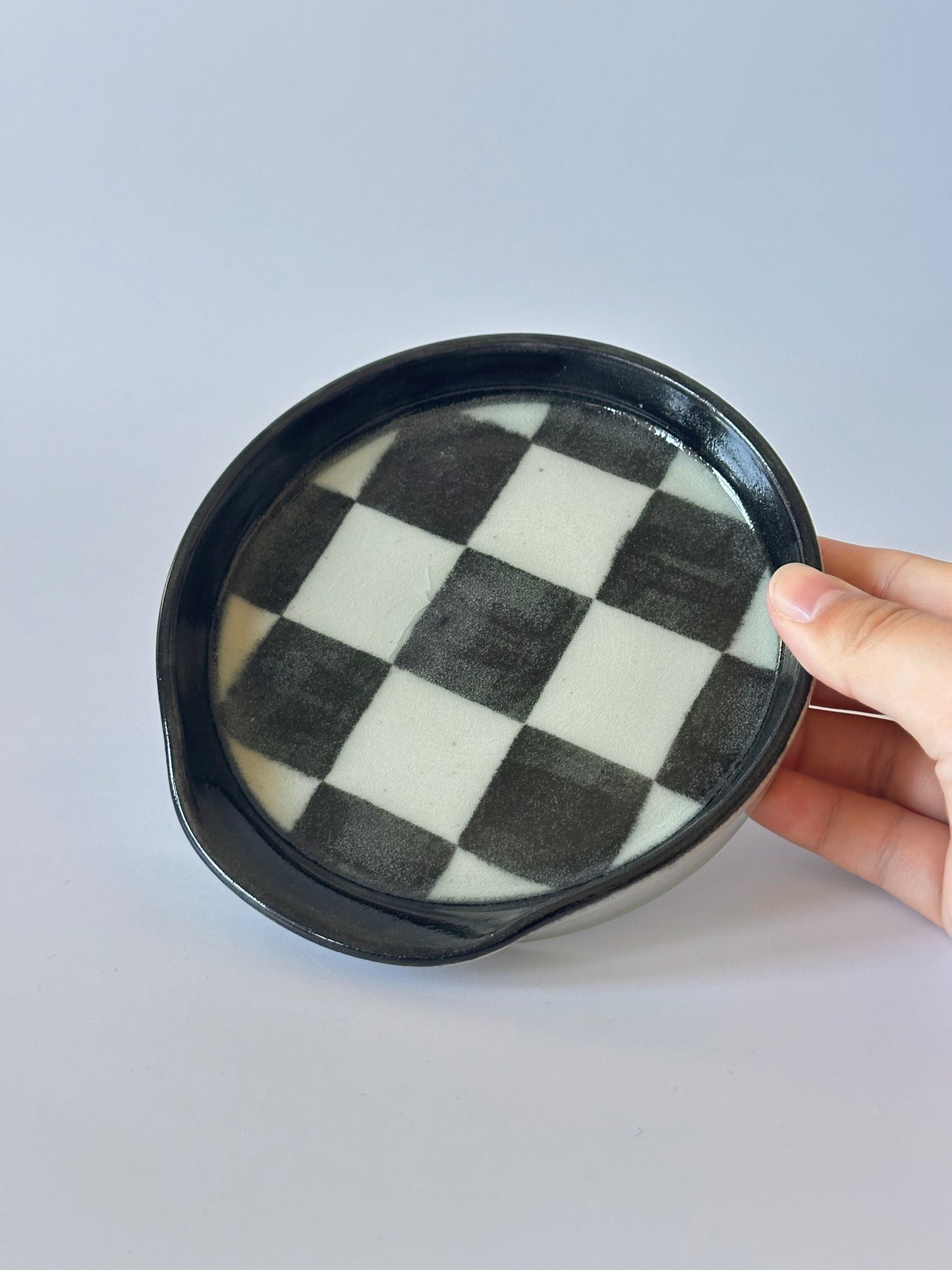 checkered spoon rest