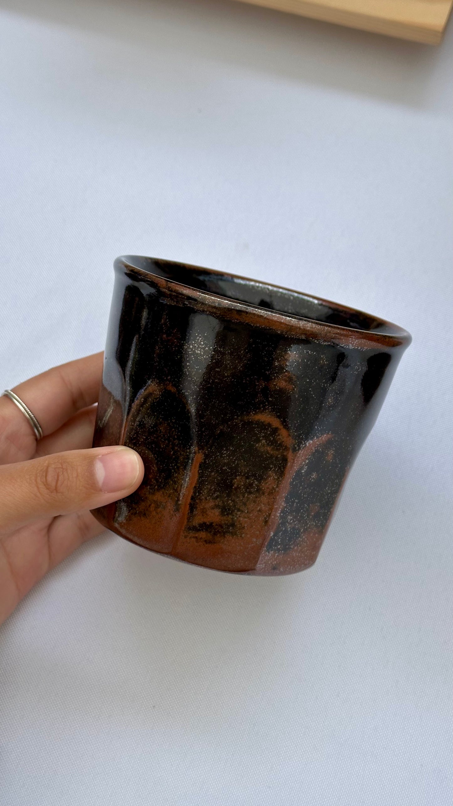 faceted cup