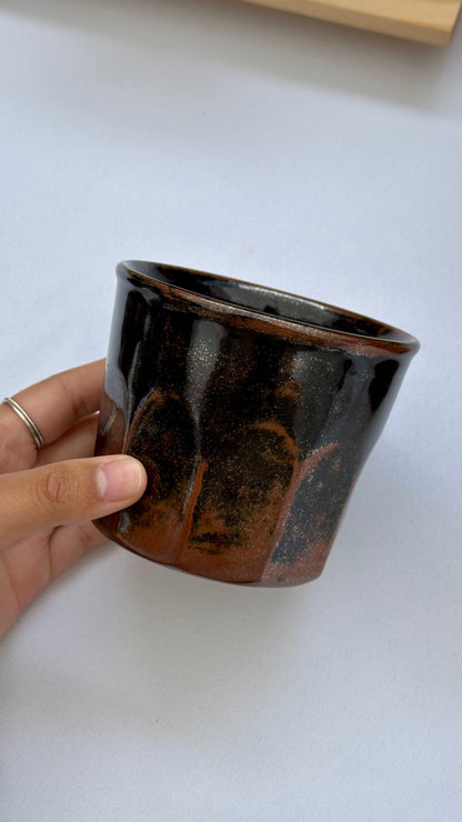 faceted cup